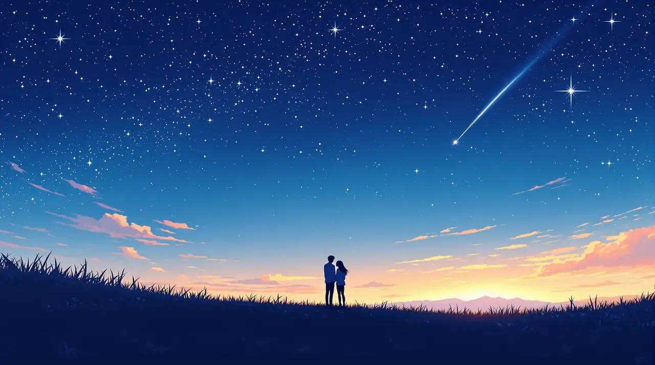 星空下遇见你 · 完结高分 高清漫画横幅图